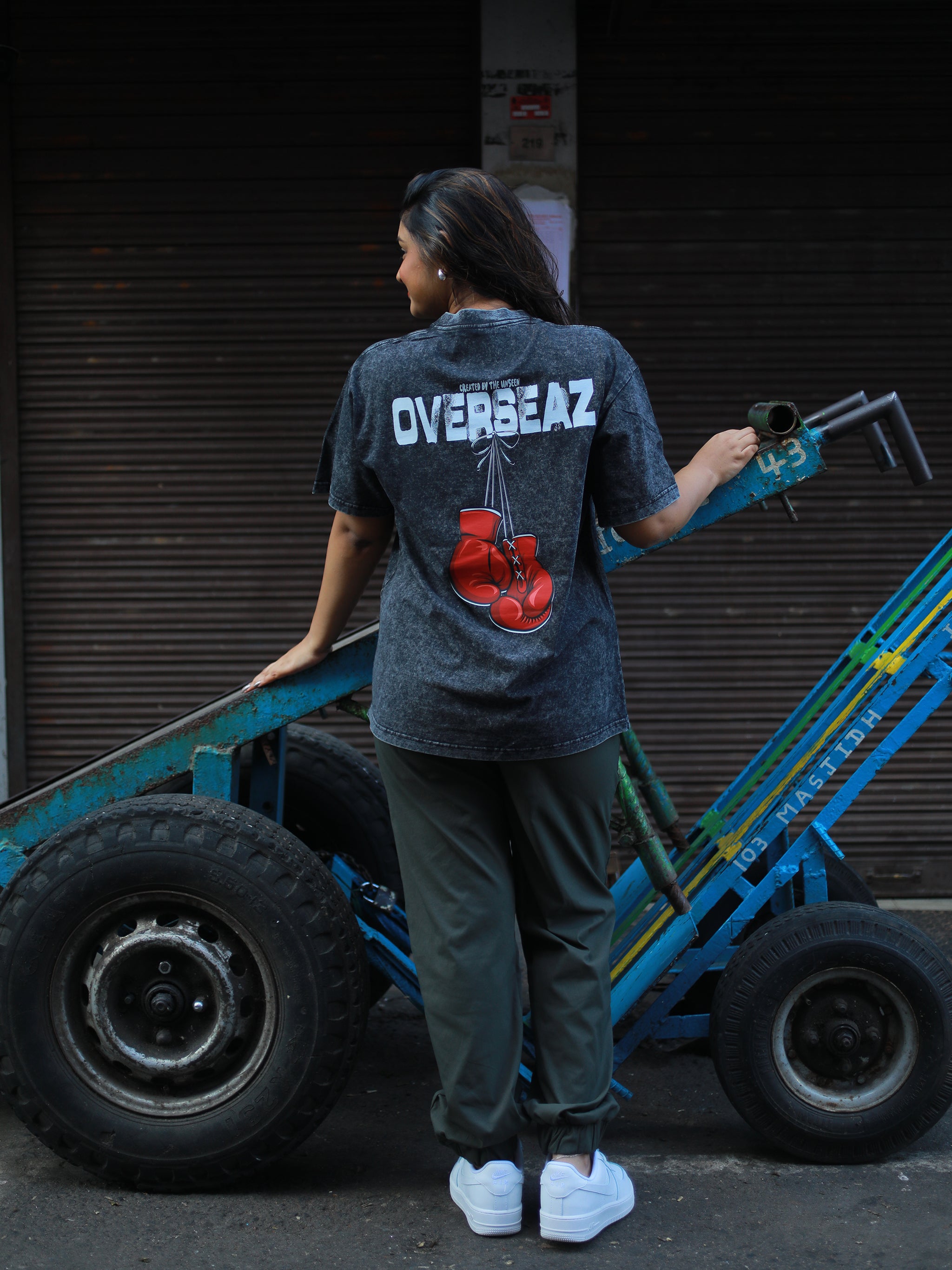 The Fighter || Acid Washed-Tee