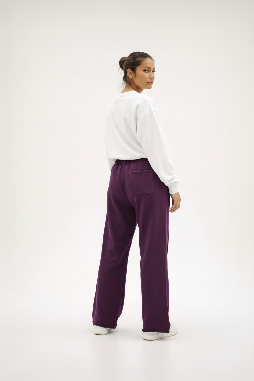 Vapor Purple || Unisex Wide-leg Pant